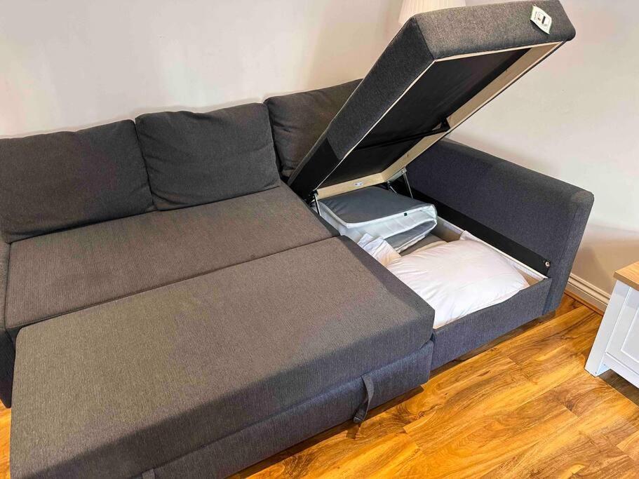 Comfortable 1 Bedroom And Double Sofa Bed Flat Londyn Zewnętrze zdjęcie
